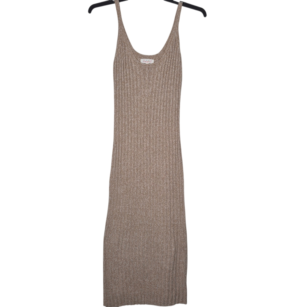 Sweet Generis Ribbed Knit Maxi Dress‎ Size Small
